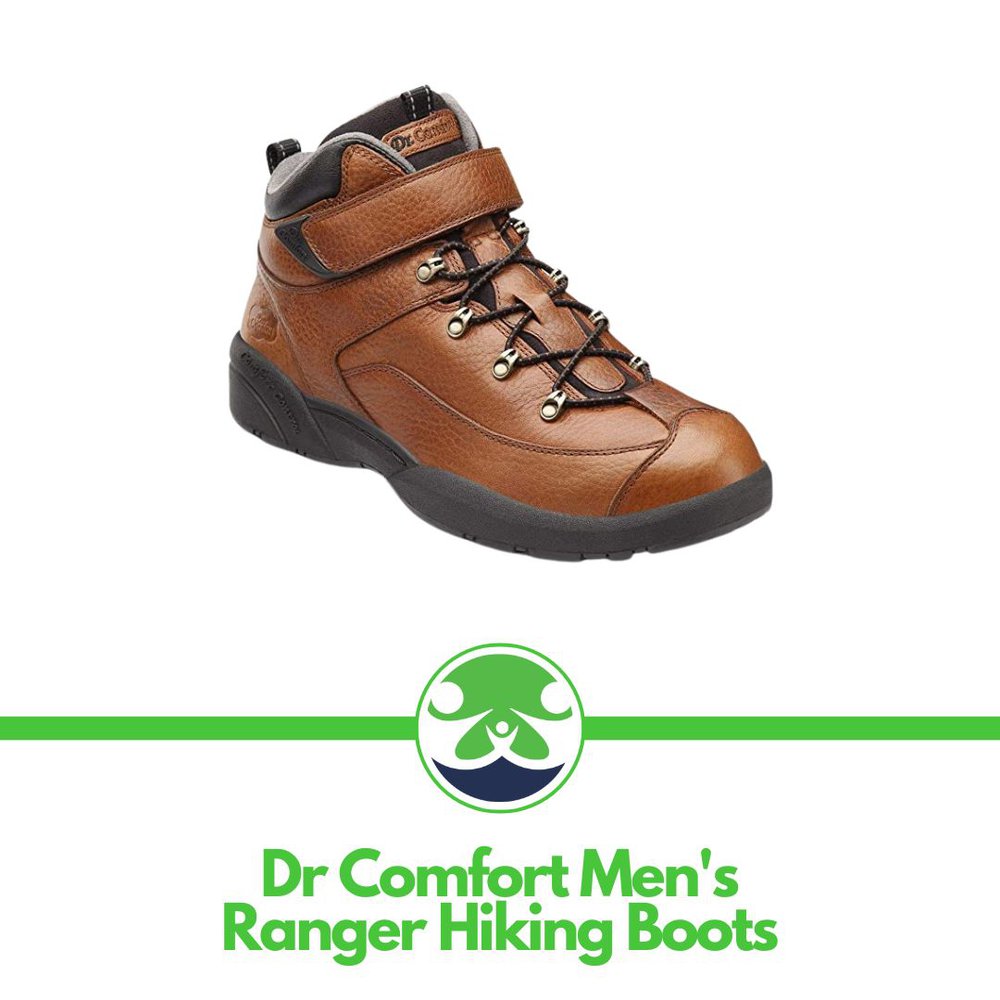 Dr Comfort Men's Ranger Hiking Boots