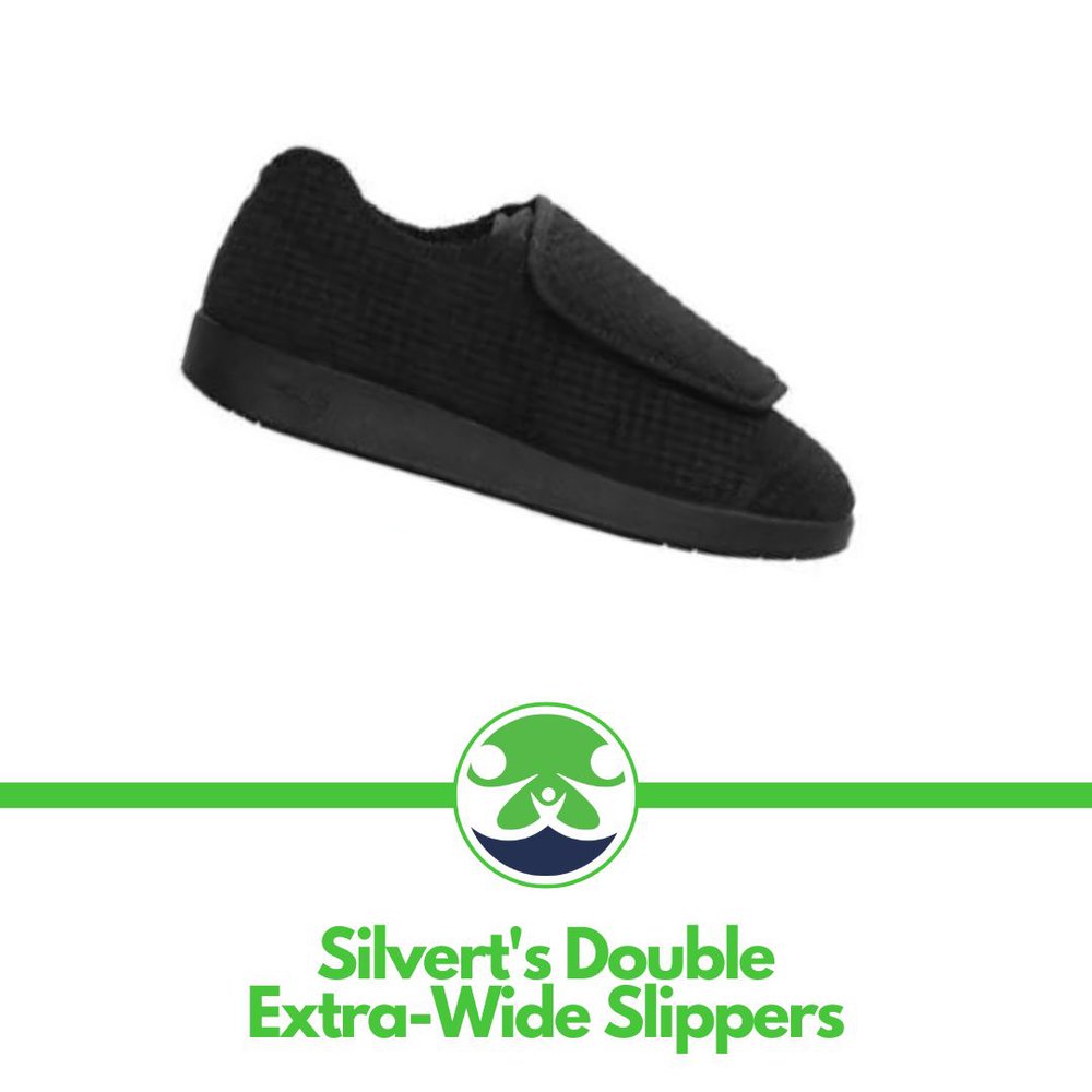 Silvert's Double Extra-Wide Slippers