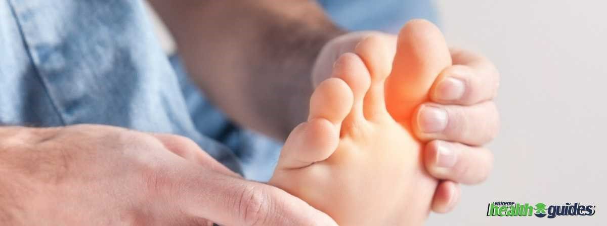 a human touching Tingling Toes